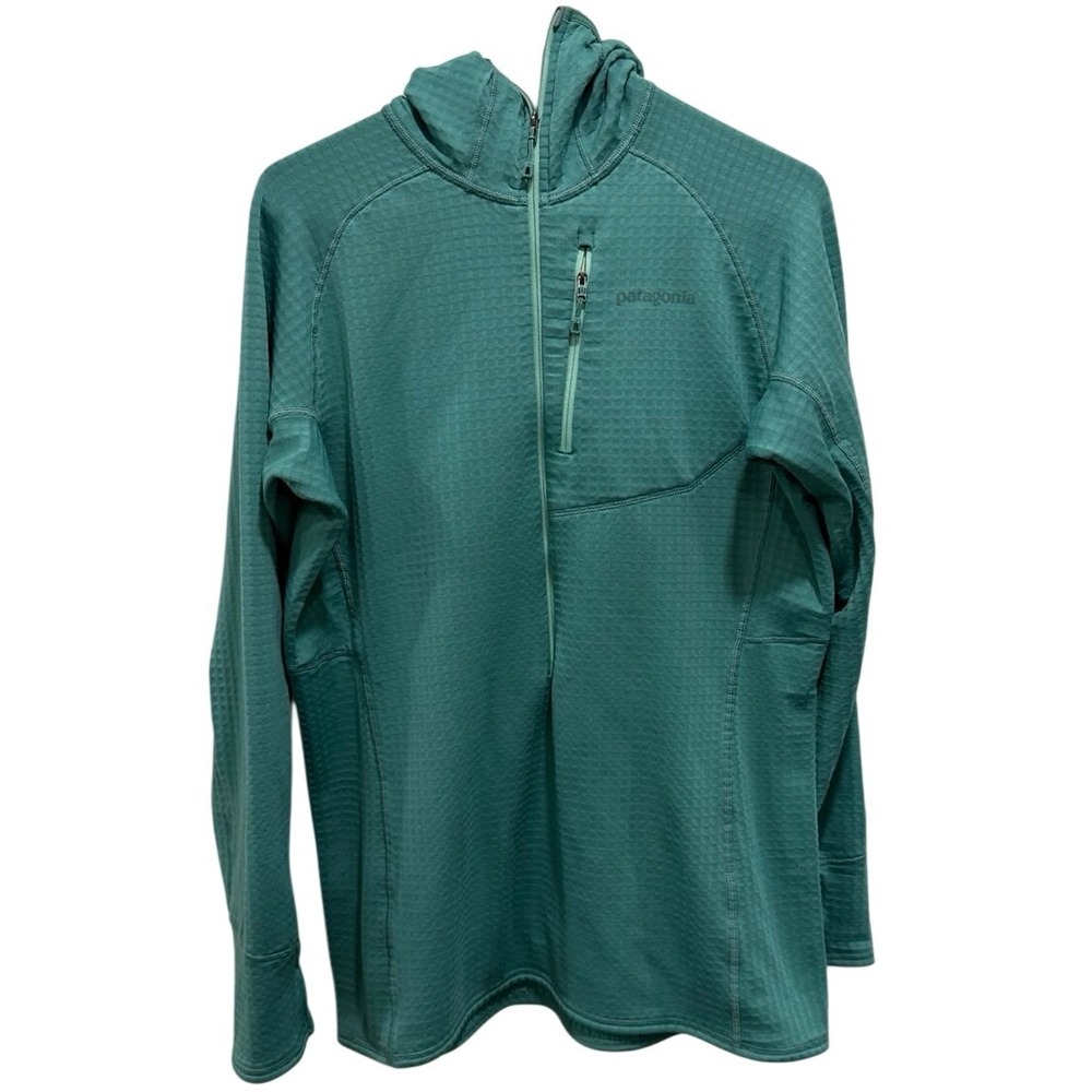 Patagonia Women's Large Hooded Full Zip Jacket - Picture 4 of 9